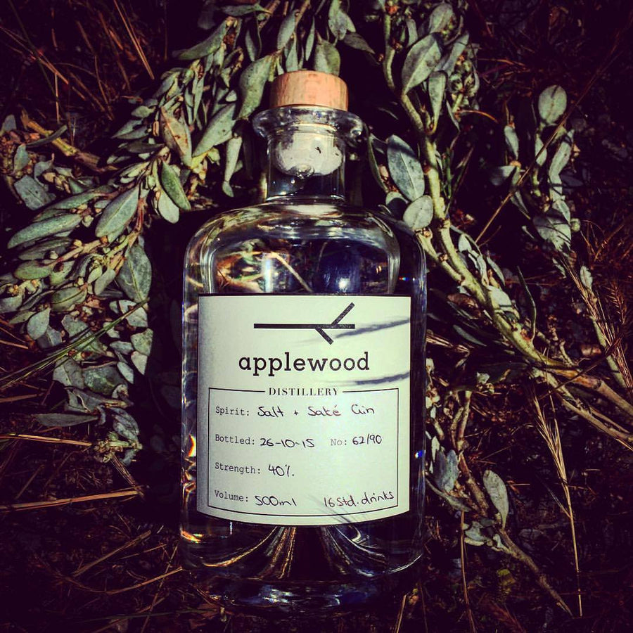 Salt & Sake Gin bottle