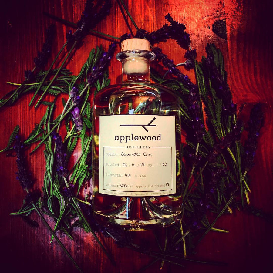 Lavender Gin bottle