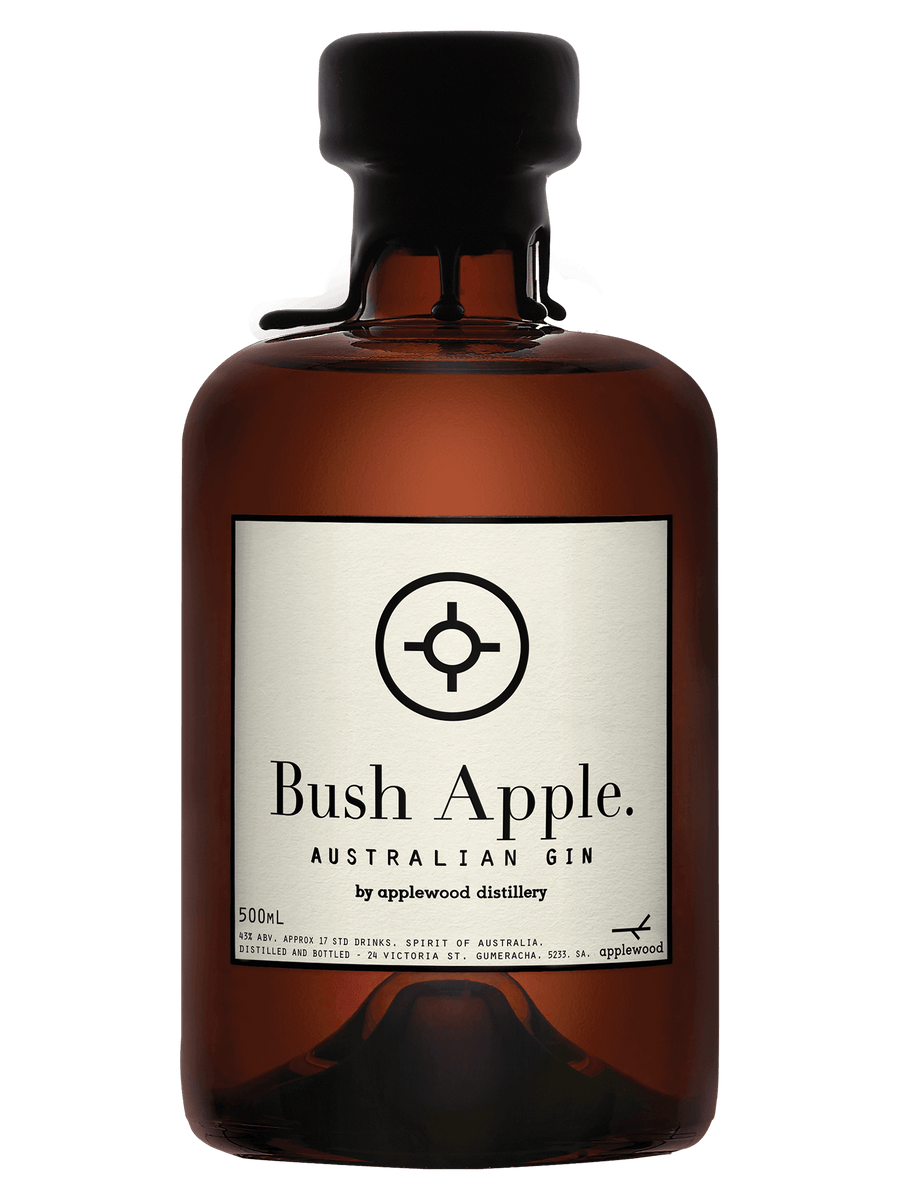 Bush Apple Gin bottle