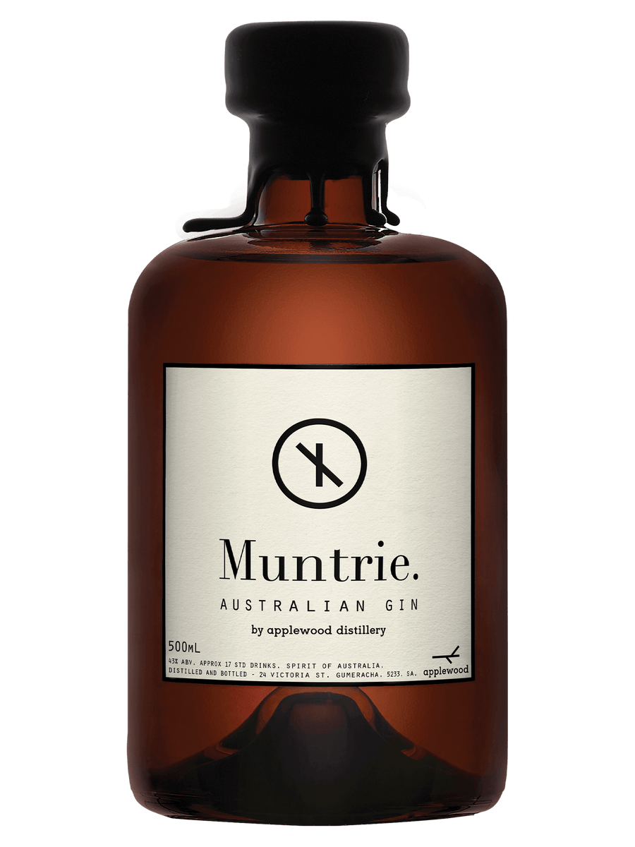 Muntrie Gin bottle