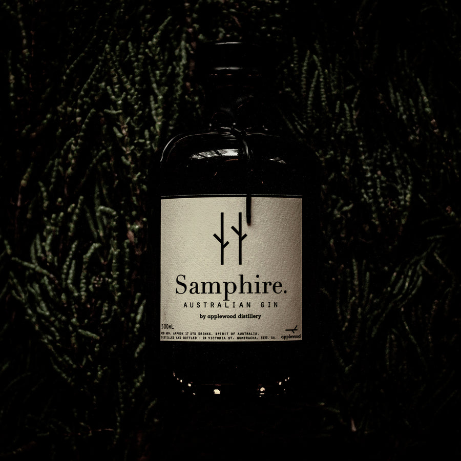 Samphire Gin bottle