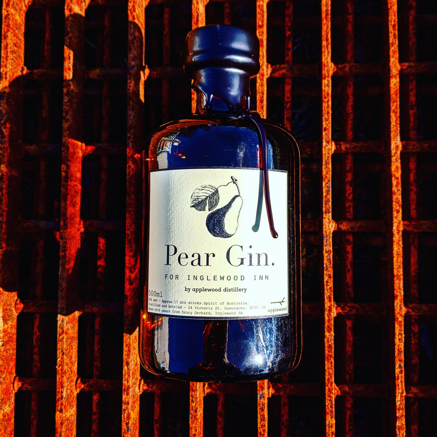 Pear Gin bottle