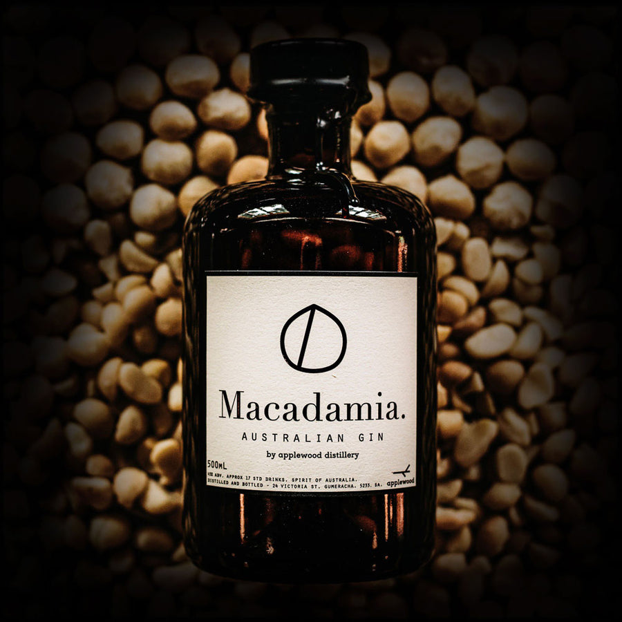 Macadamia Gin bottle