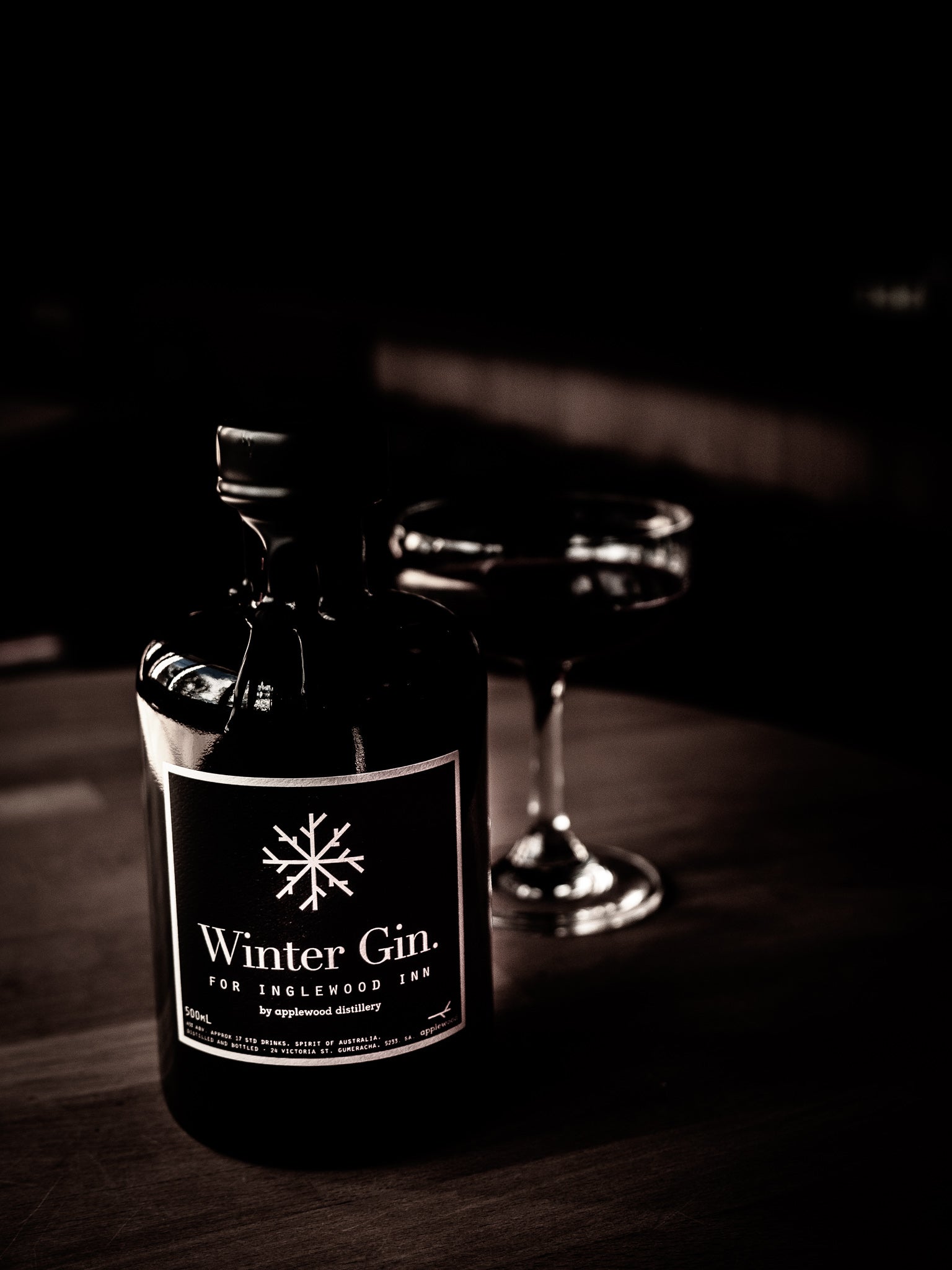 winter gin - Applewood Distillery