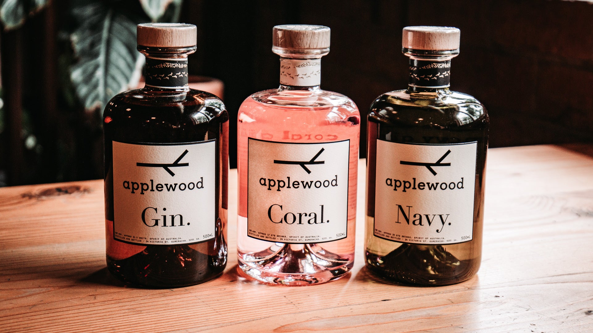 top 3 garnishes for our applewood core range gins
