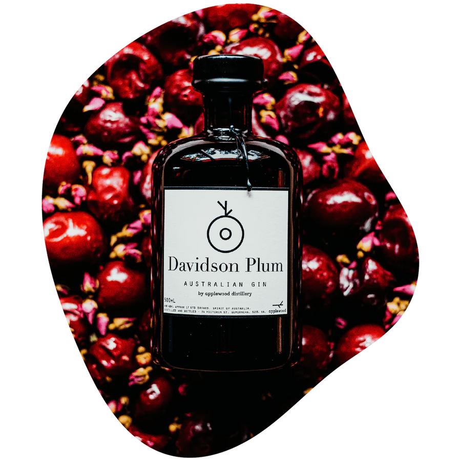 Davidson Plum Gin bottle