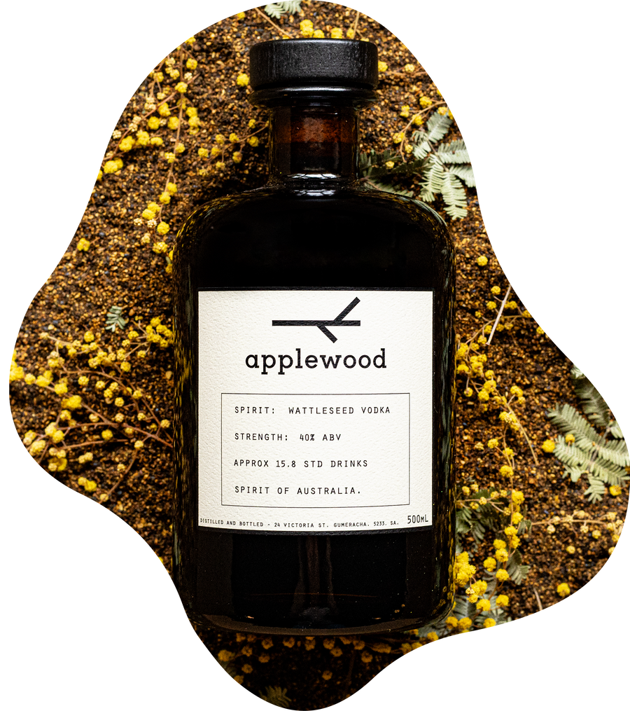 Wattleseed Vodka bottle
