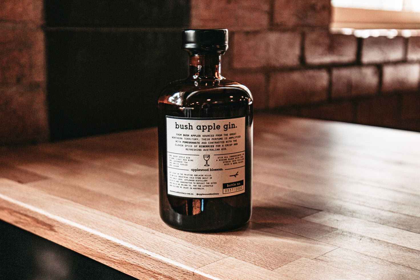 Bush Apple Gin - Applewood Distillery