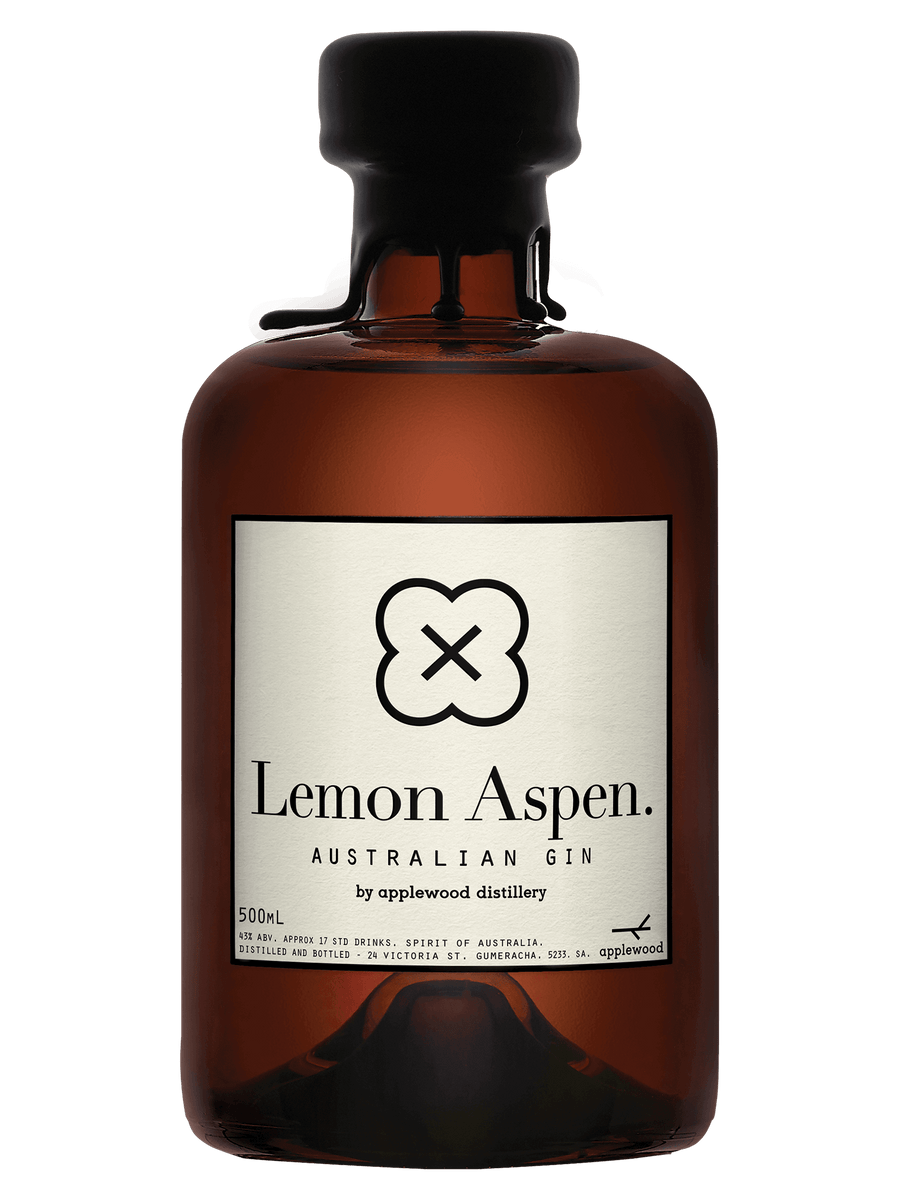 Lemon Aspen Gin bottle