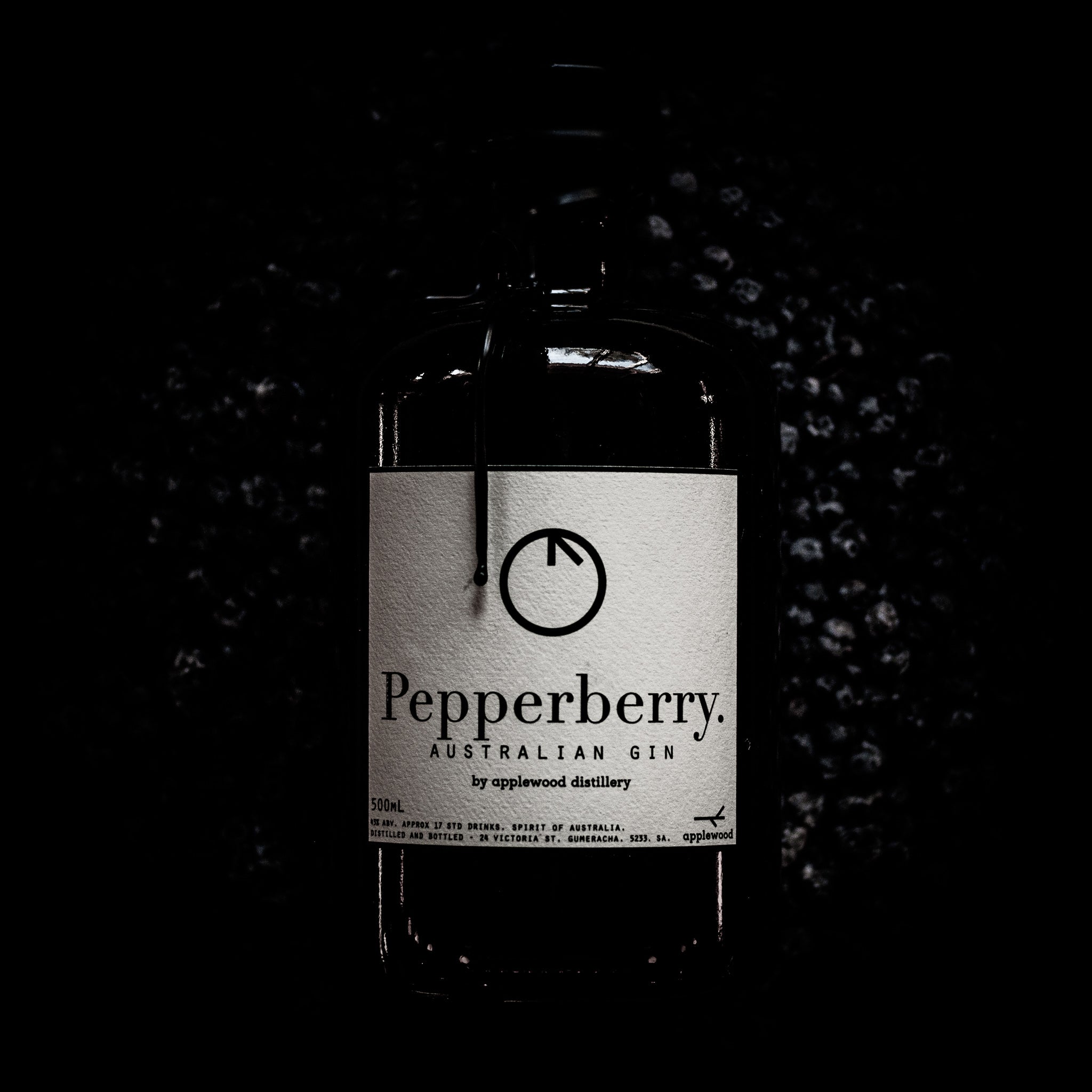 pepperberry gin - Applewood Distillery