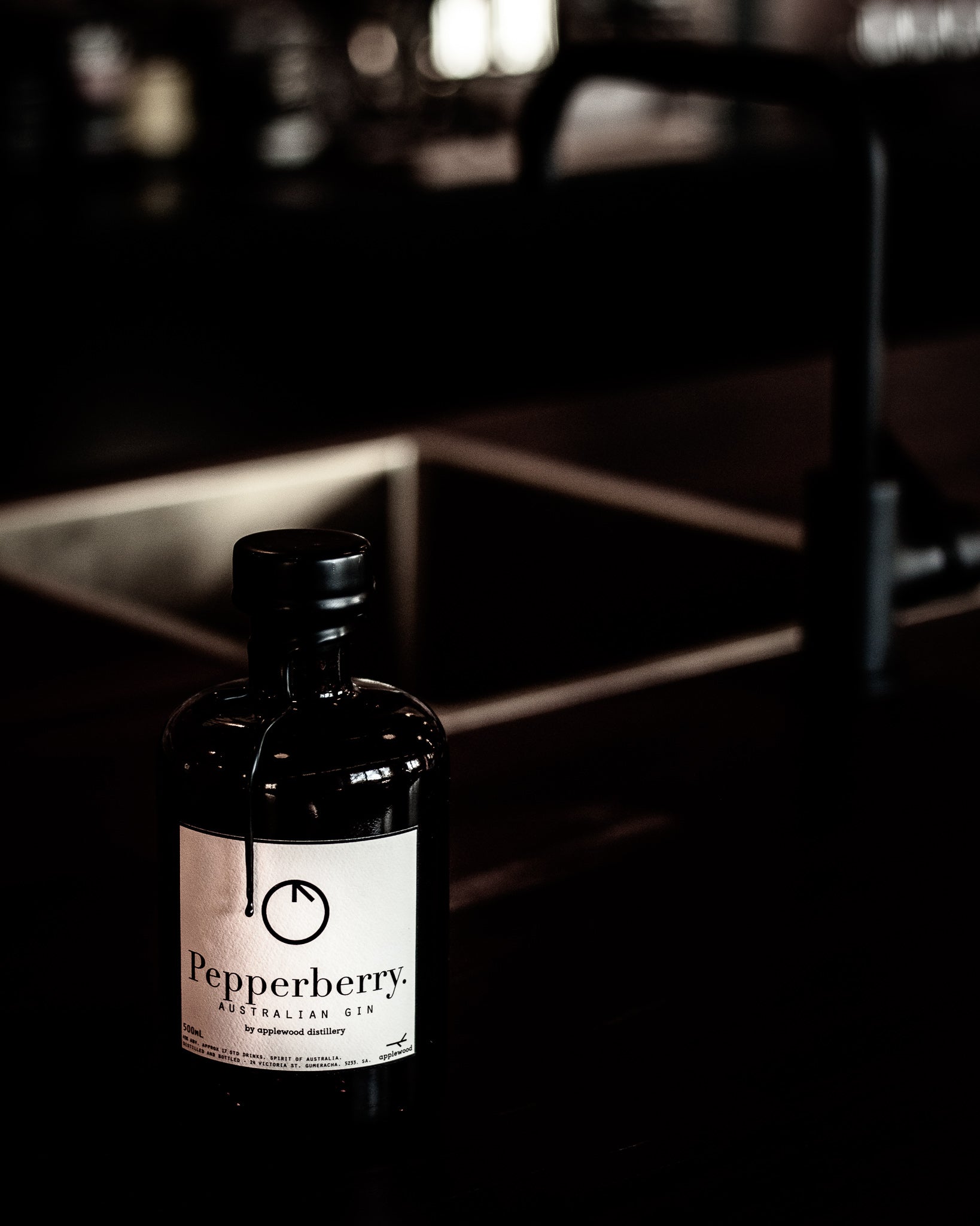 pepperberry gin - Applewood Distillery