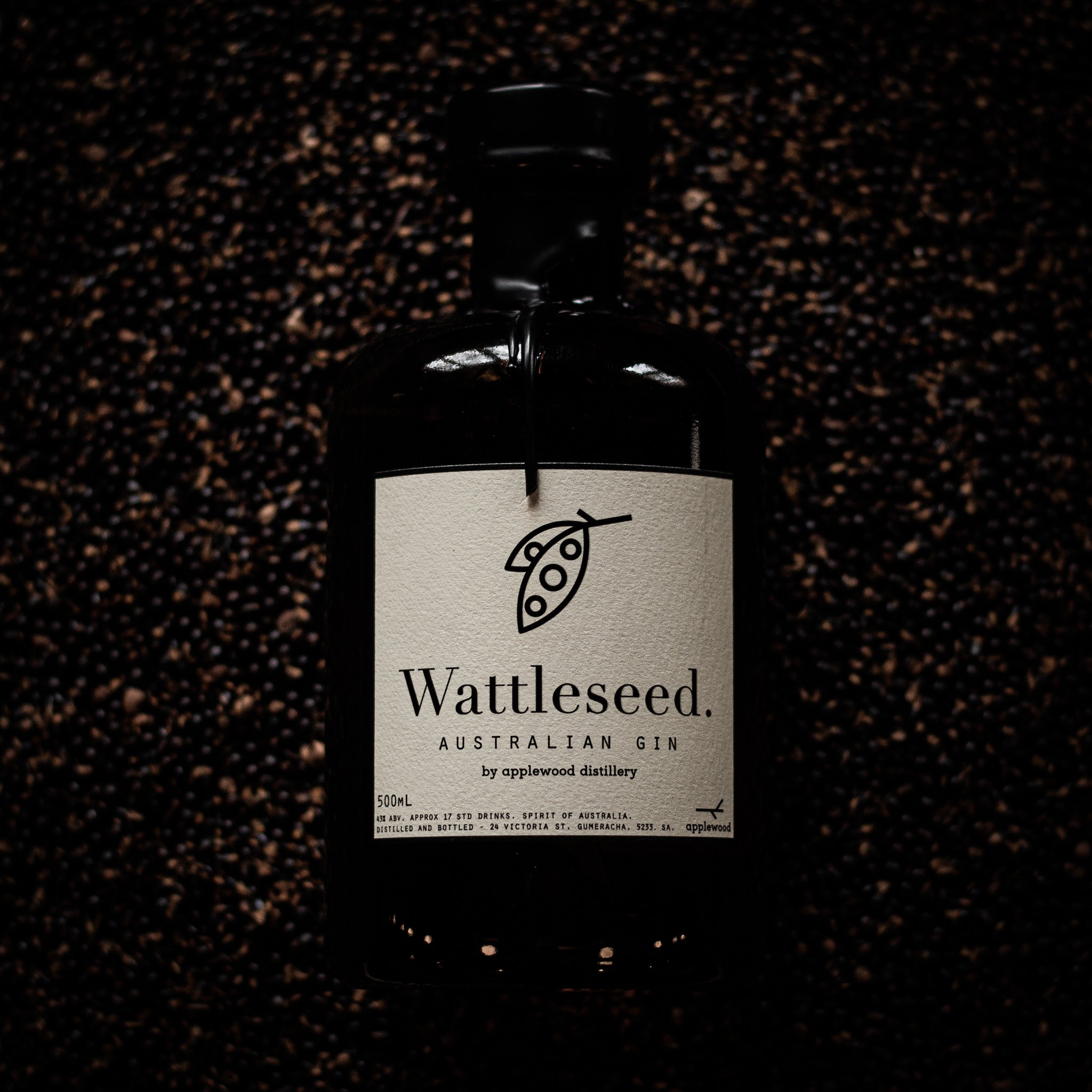 wattleseed gin - Applewood Distillery