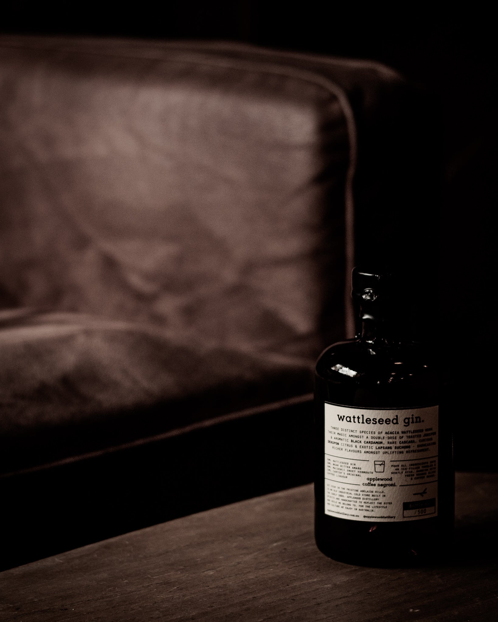 wattleseed gin - Applewood Distillery