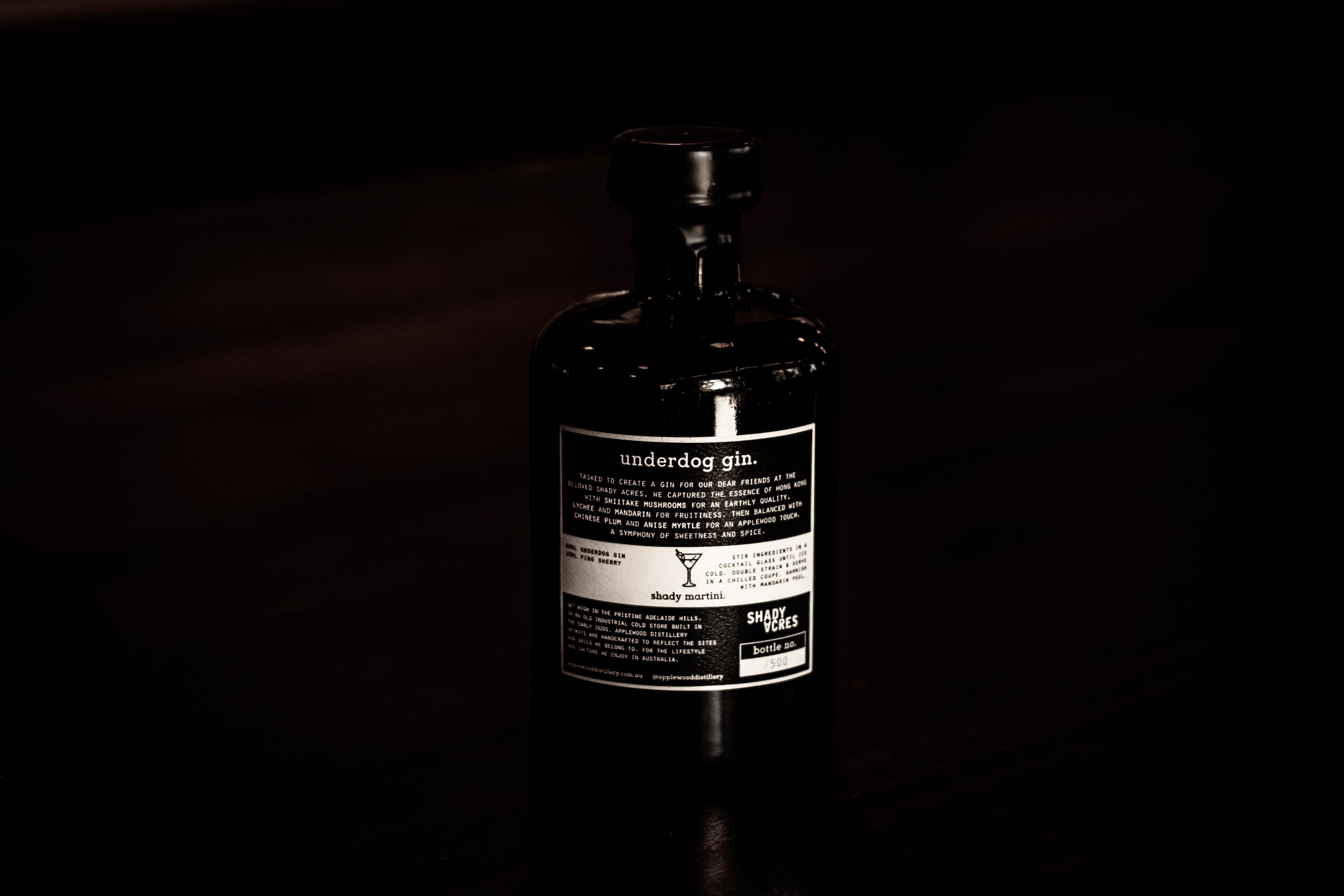 underdog gin - Applewood Distillery