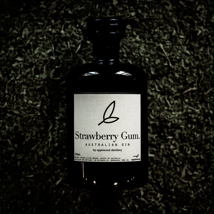Strawberry Gum Gin bottle