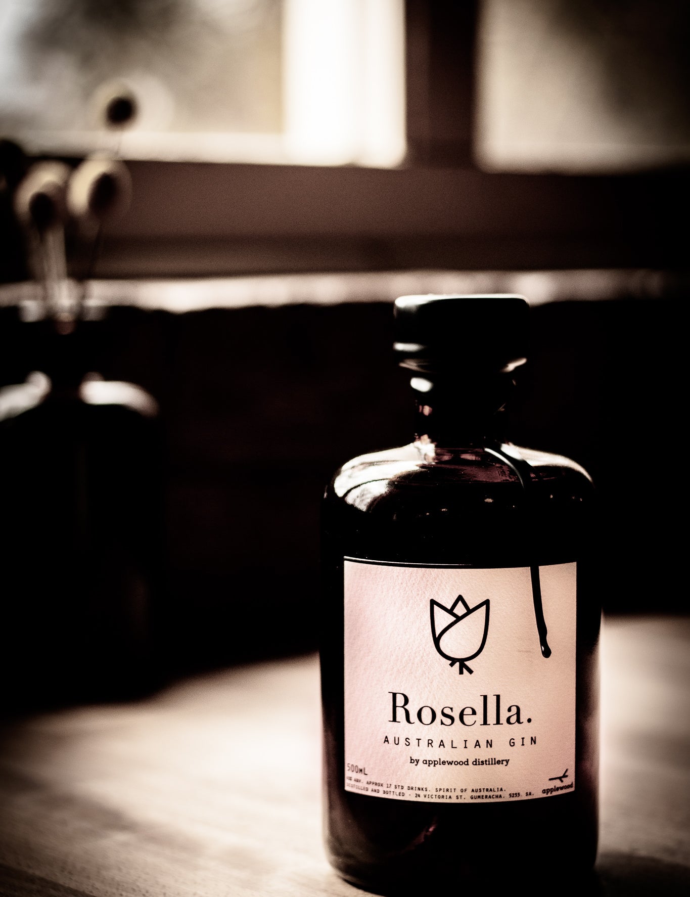 rosella gin - Applewood Distillery