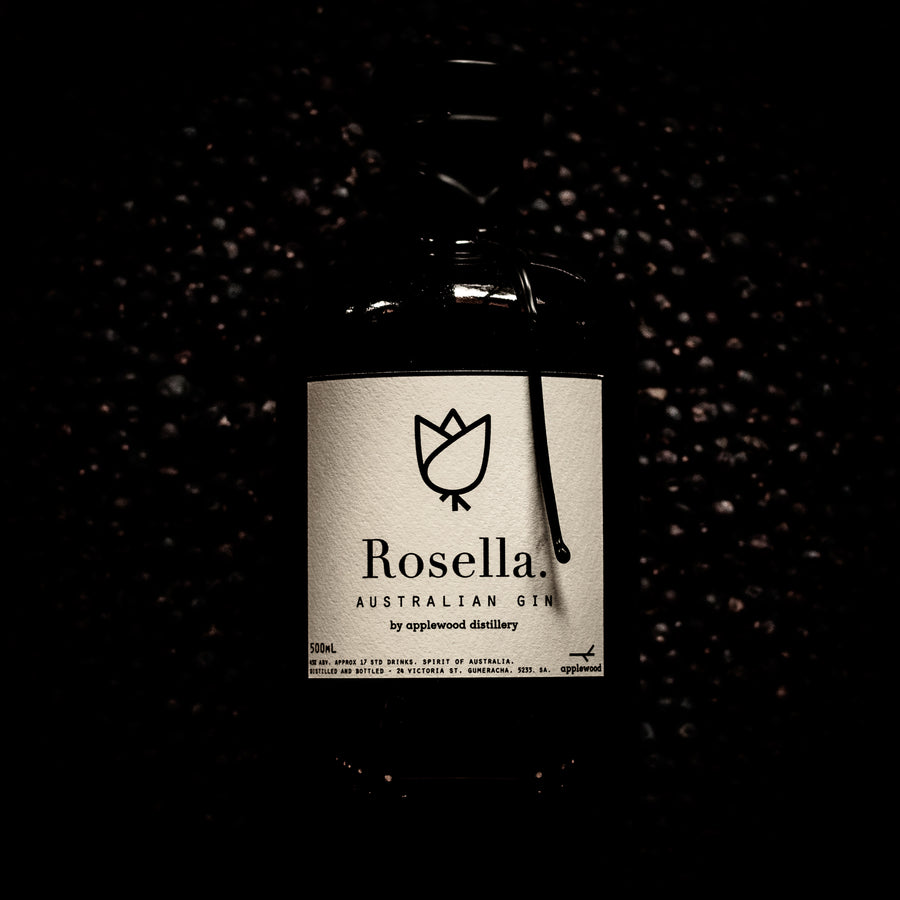 Rosella Gin bottle