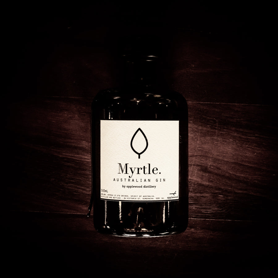 Myrtle Gin bottle