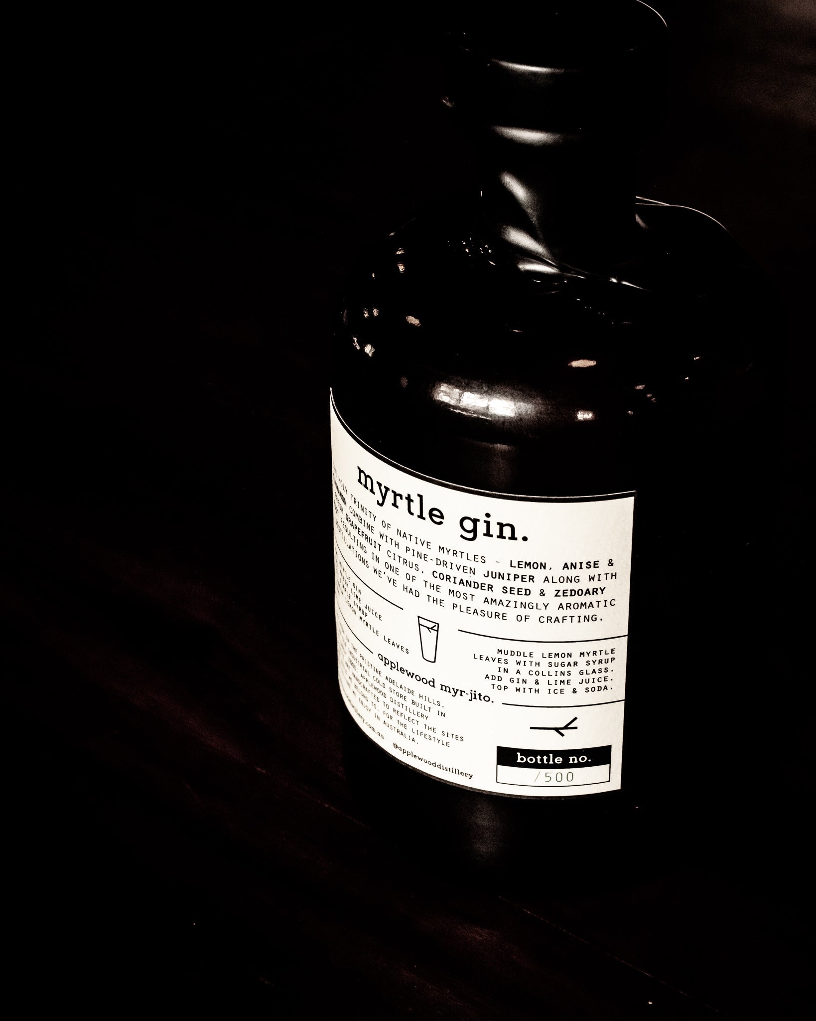myrtle gin - Applewood Distillery