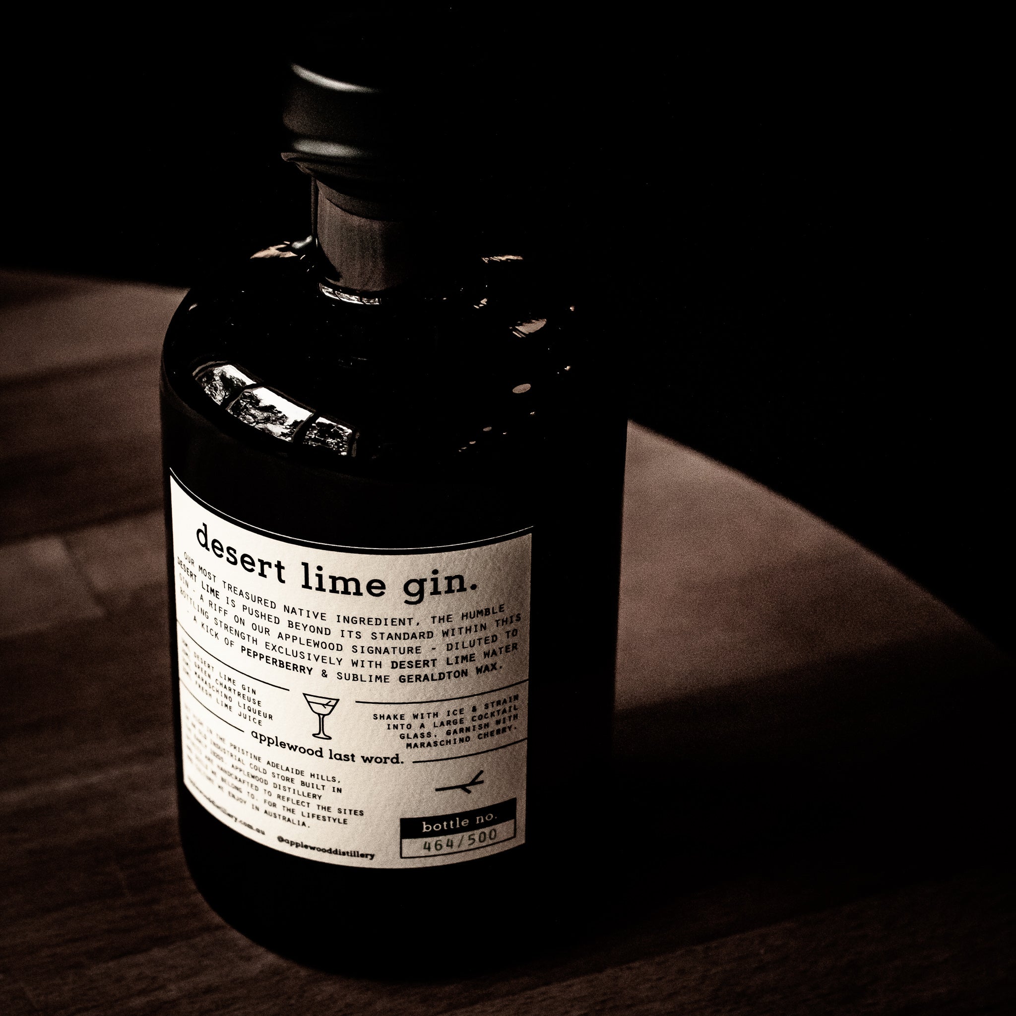 desert lime gin - Applewood Distillery