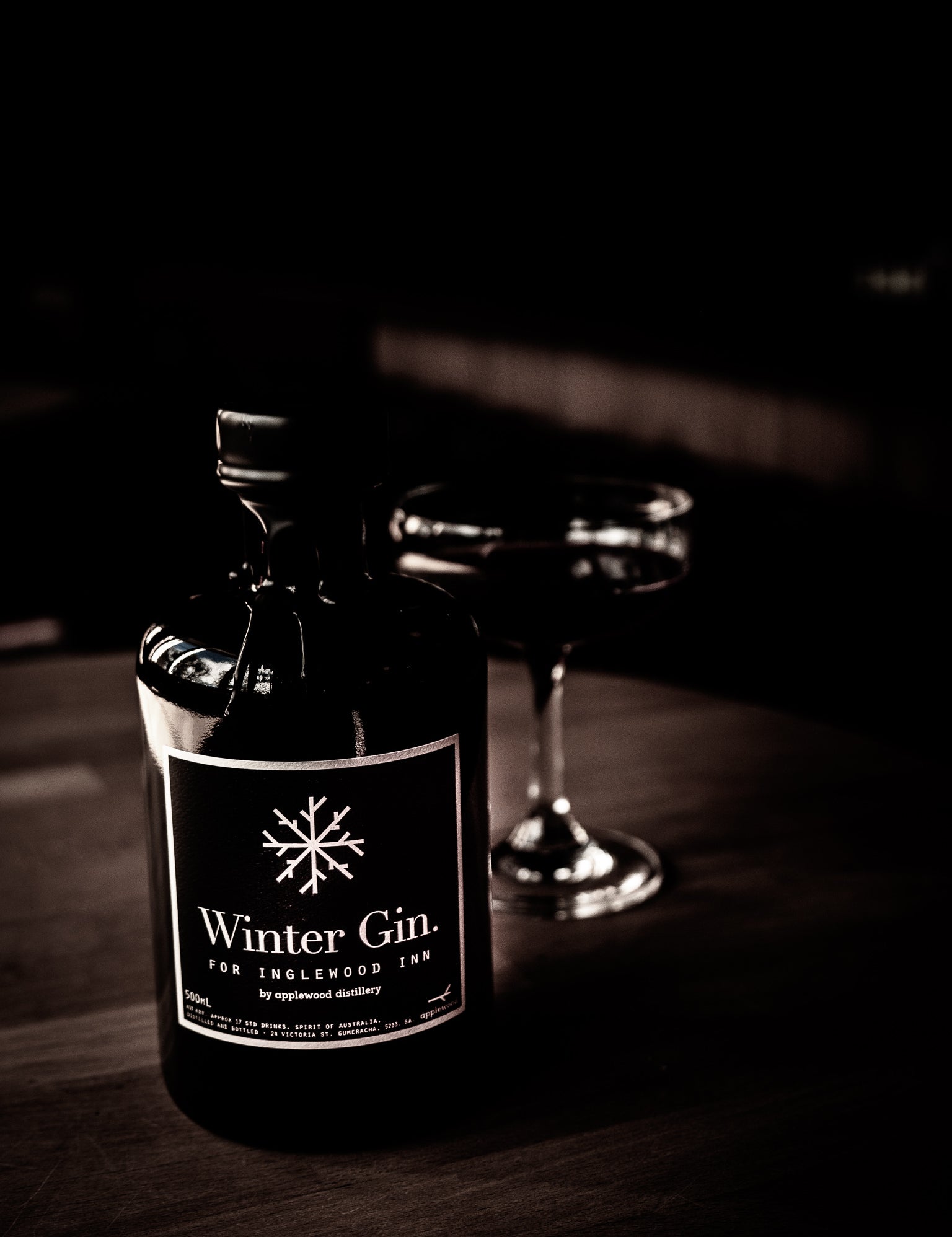winter gin - Applewood Distillery