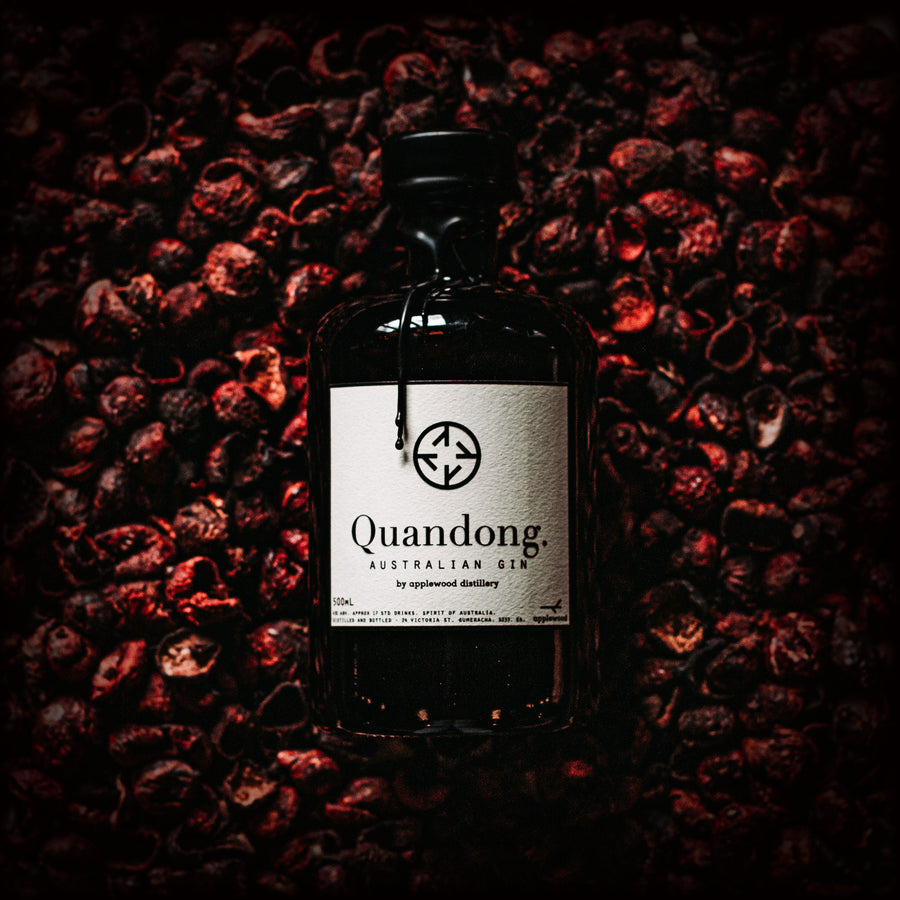 Quandong Gin bottle